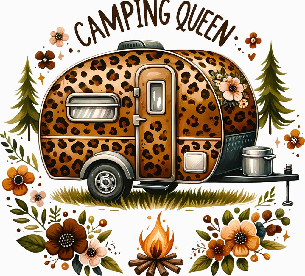 🏕️ Camping Queen Tee