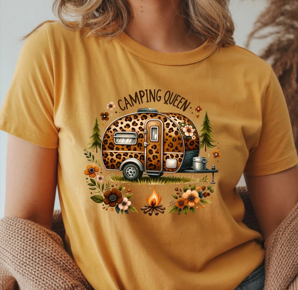 🏕️ Camping Queen Tee