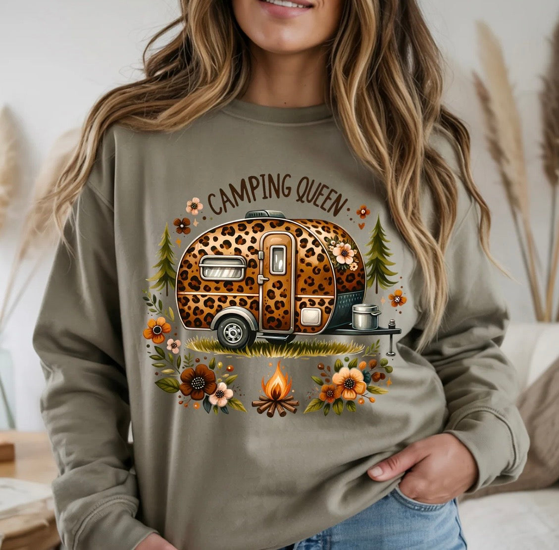 🏕️ Camping Queen Tee