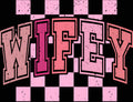 🏁 Wifey Checkered Cap